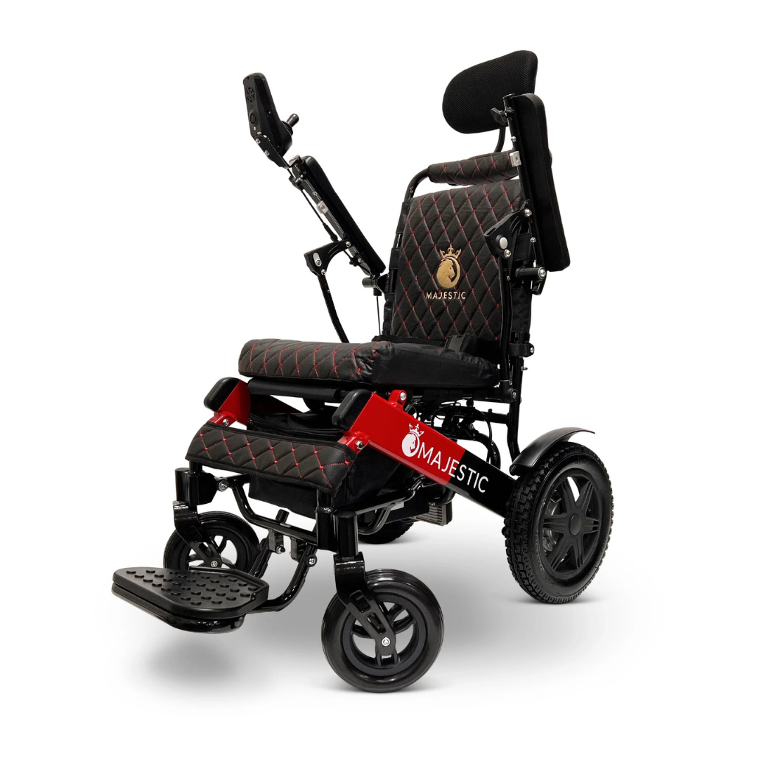 ComfyGo MAJESTIC IQ-9000-AR Auto Recline Remote Controlled Electric Wheelchair - primehubstore.shop Power Chairs