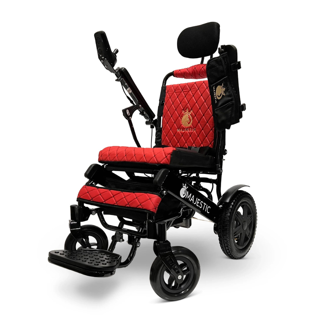 ComfyGo MAJESTIC IQ-9000-AR Auto Recline Remote Controlled Electric Wheelchair - primehubstore.shop Power Chairs
