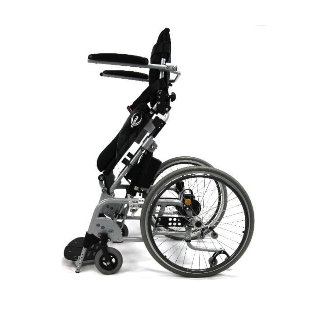 Karman XO-101 Lightweight Manual Propel Power Standing Wheelchairs with Tray - primehubstore.shop Wheelchairs