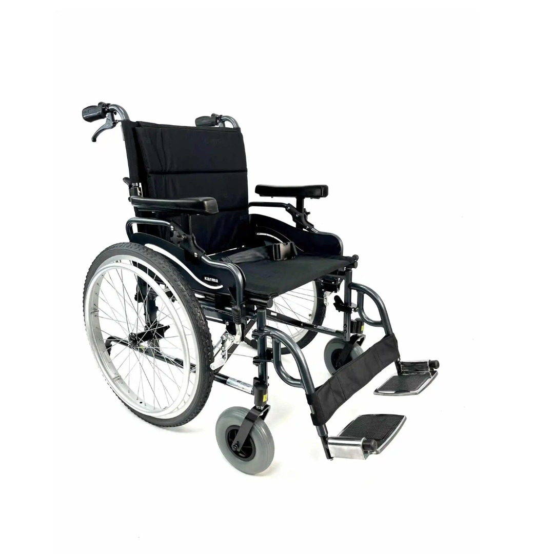 Karman KM-8520X Heavy Duty Bariatric Lightweight Wheelchair - Only 35 lbs - primehubstore.shop Wheelchairs