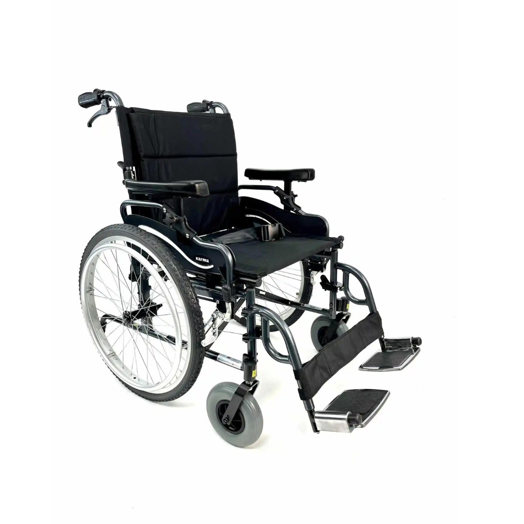 Karman KM-8520X Heavy Duty Bariatric Lightweight Wheelchair - Only 35 lbs - primehubstore.shop Wheelchairs