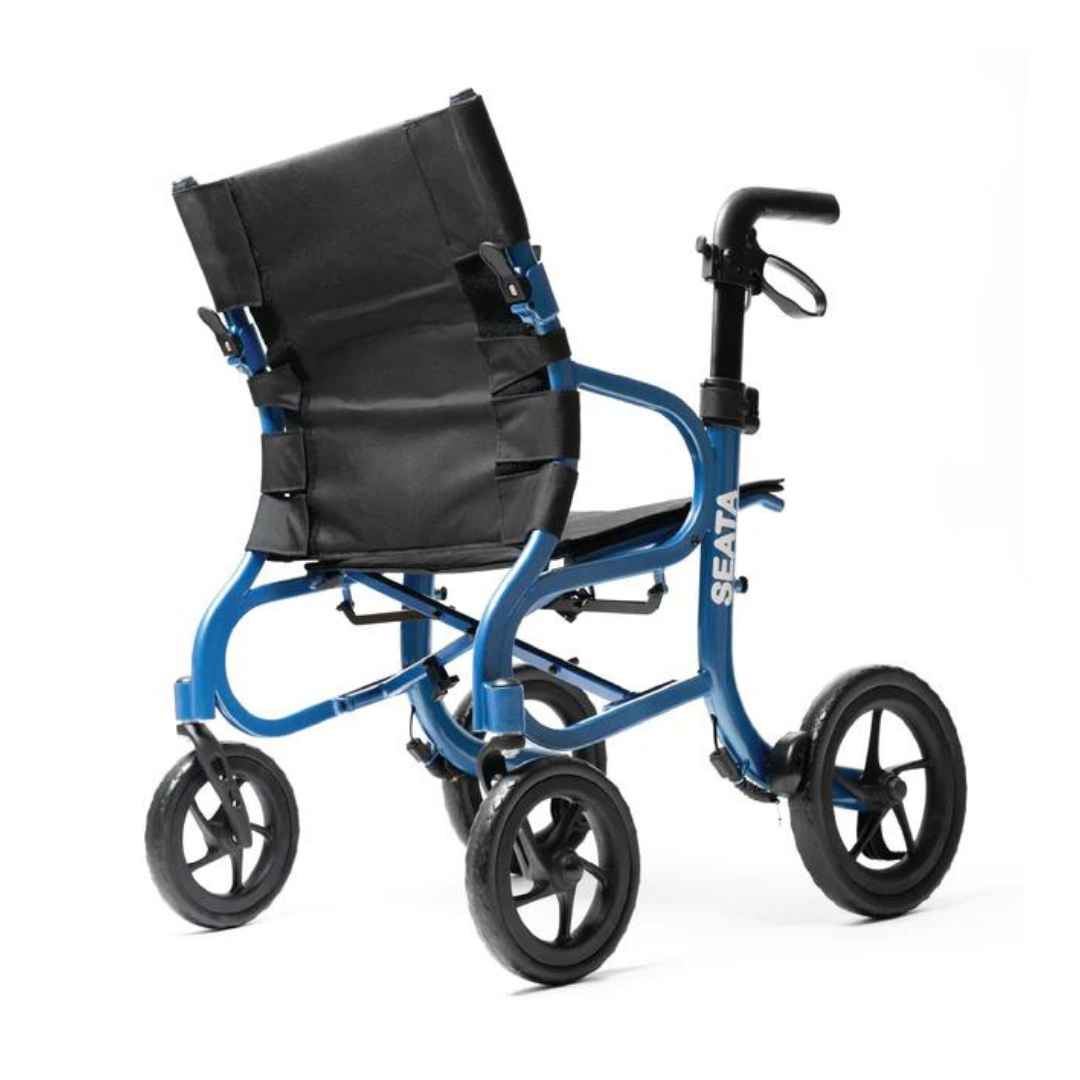 Strongback Mobility SEATA Rollator - Lightweight with Ergonomic Back Support - primehubstore.shop Rollators