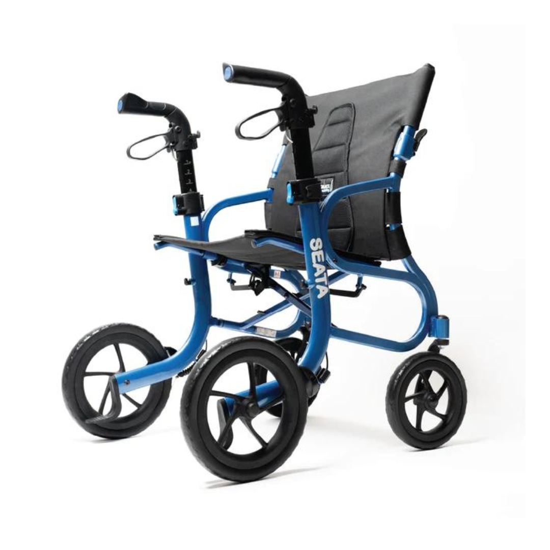 Strongback Mobility SEATA Rollator - Lightweight with Ergonomic Back Support - primehubstore.shop Rollators