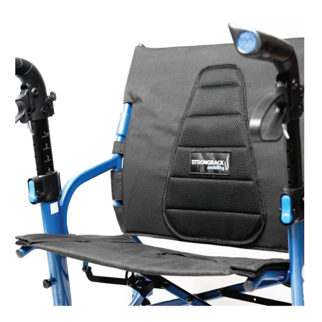 Strongback Mobility SEATA Rollator - Lightweight with Ergonomic Back Support - primehubstore.shop Rollators