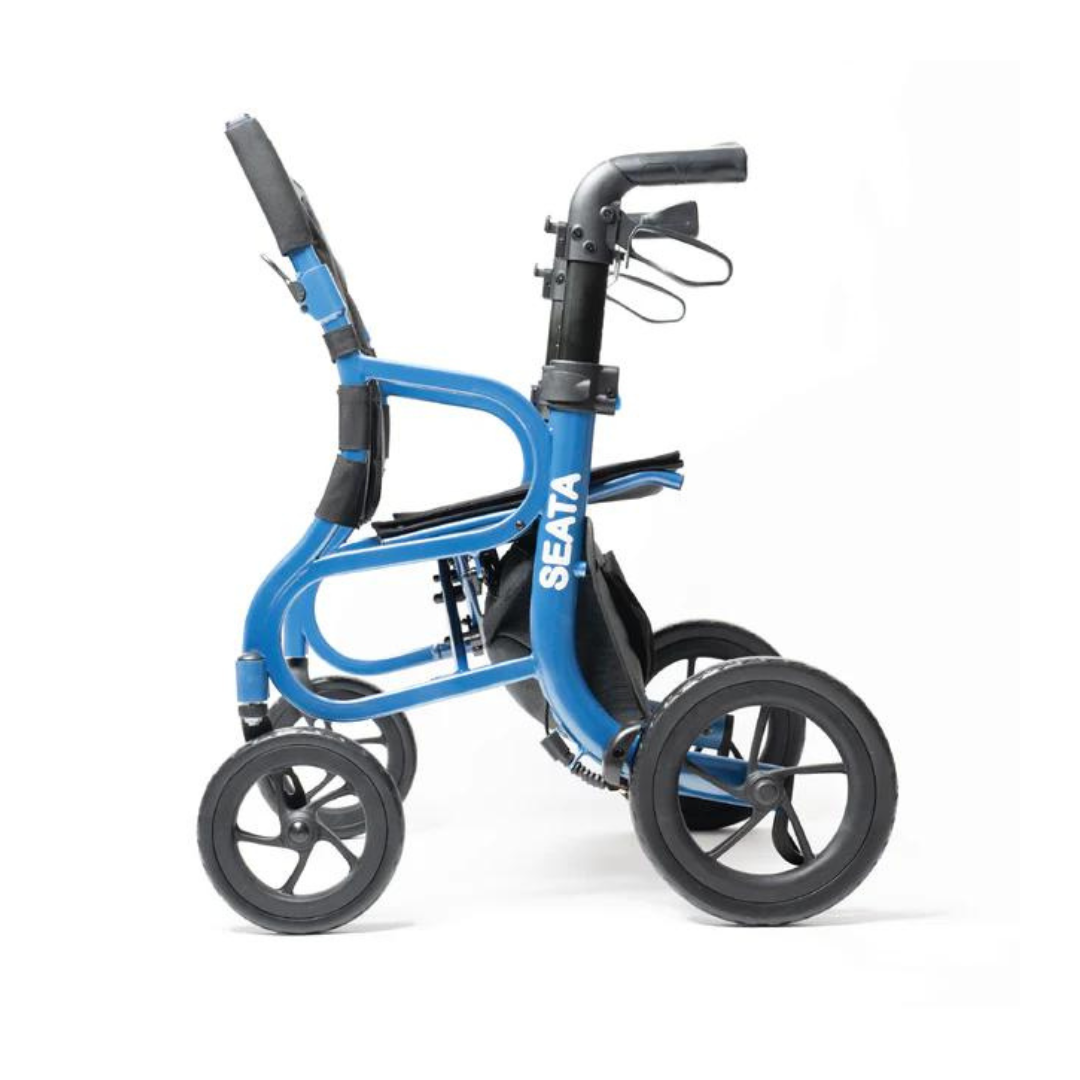 Strongback Mobility SEATA Rollator - Lightweight with Ergonomic Back Support - primehubstore.shop Rollators