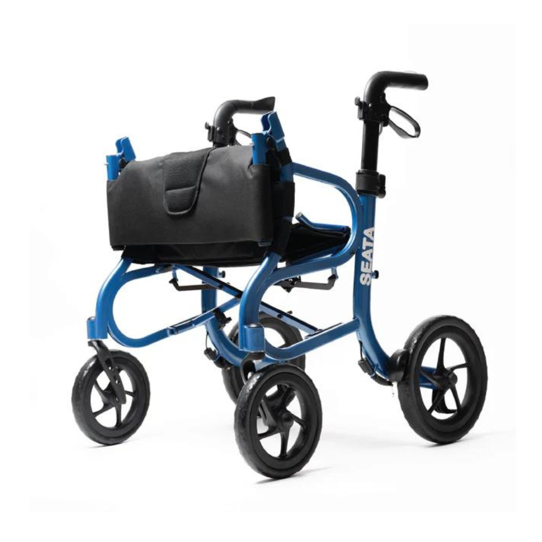 Strongback Mobility SEATA Rollator - Lightweight with Ergonomic Back Support - primehubstore.shop Rollators