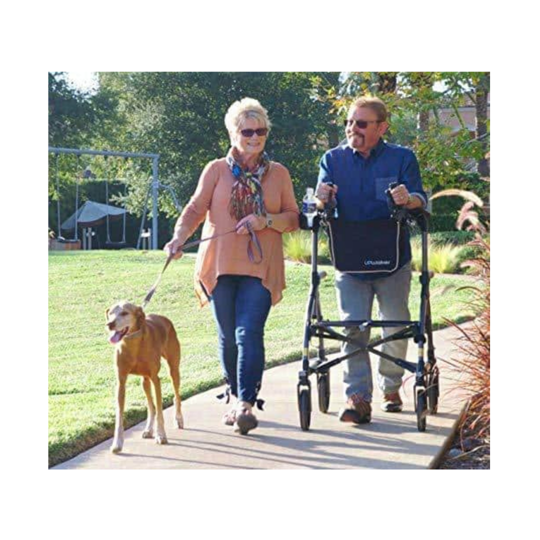 LifeWalker Mobility UPWalker - Innovative Upright Folding Rolling Walker - primehubstore.shop Upright Walkers