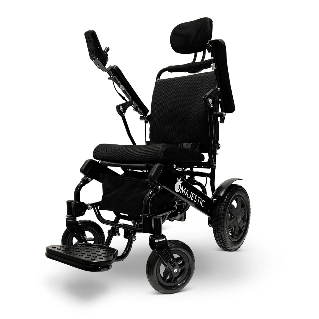 ComfyGo MAJESTIC IQ-9000 Auto Recline Remote Controlled Electric Wheelchair - primehubstore.shop Power Chairs