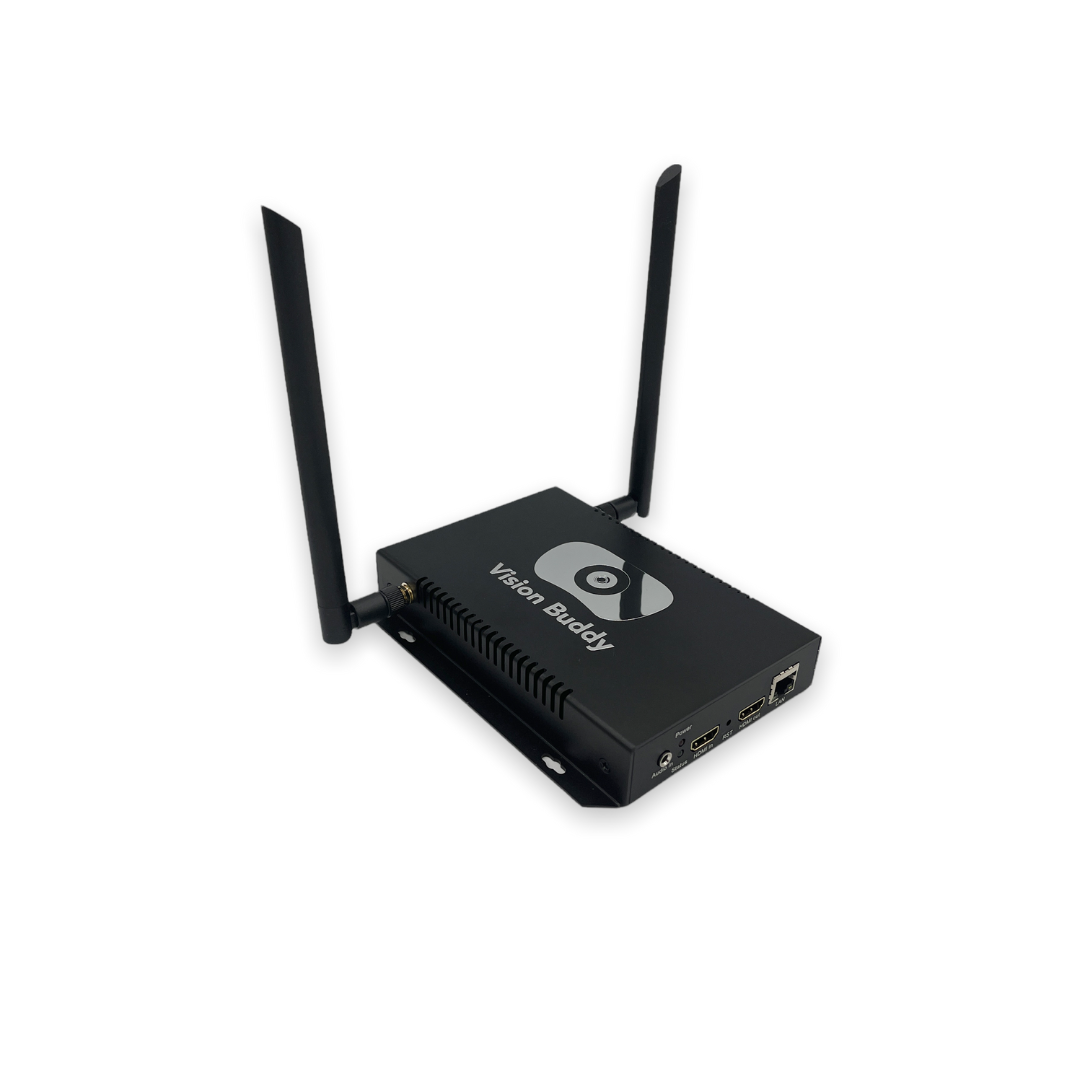 Vision Buddy VB4 Max with Hub - Wearable Vision Device with V4 Headset, Media Hub & Mobile App - primehubstore.shop Wearable Vision Aids