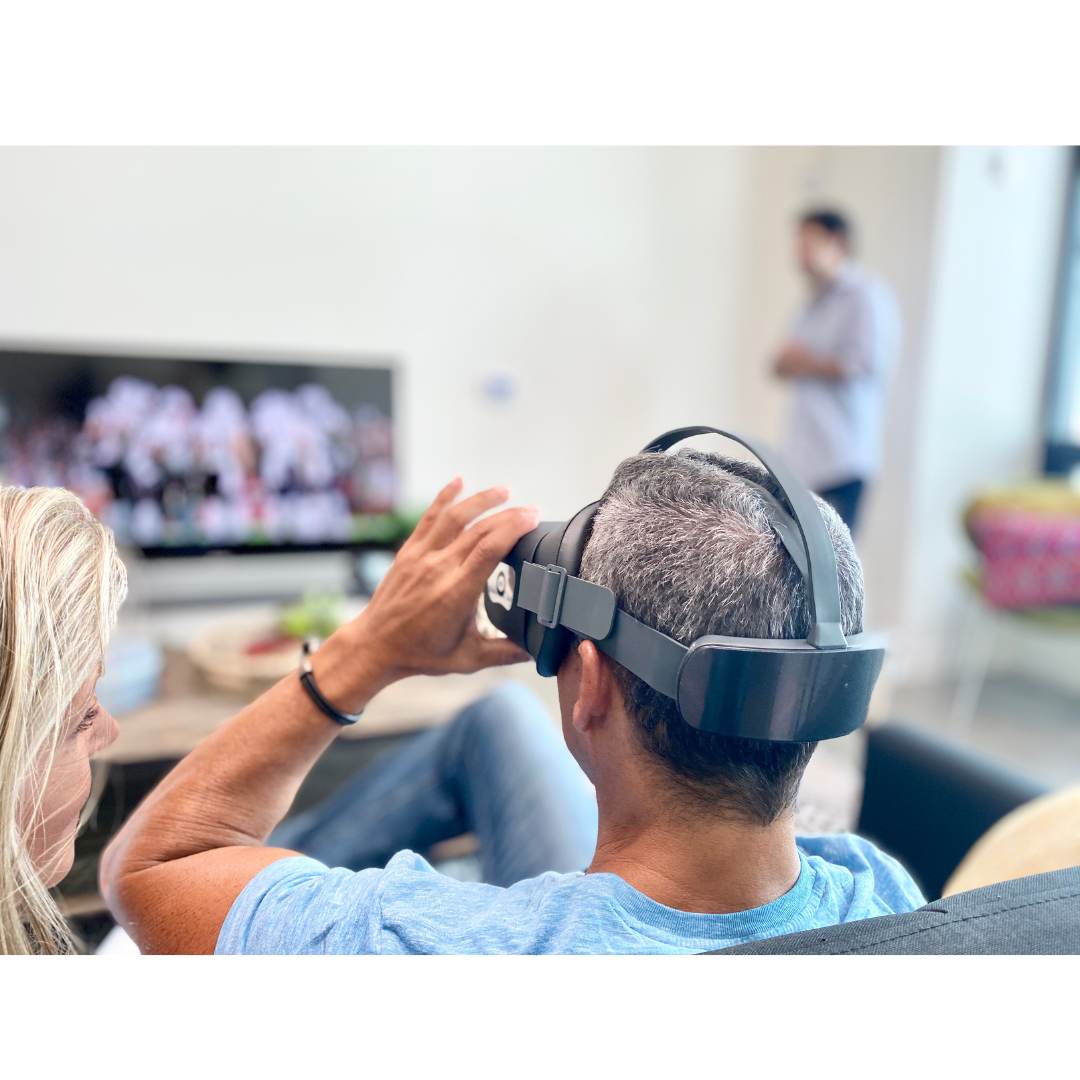 Vision Buddy VB4 Max with Hub - Wearable Vision Device with V4 Headset, Media Hub & Mobile App - primehubstore.shop Wearable Vision Aids