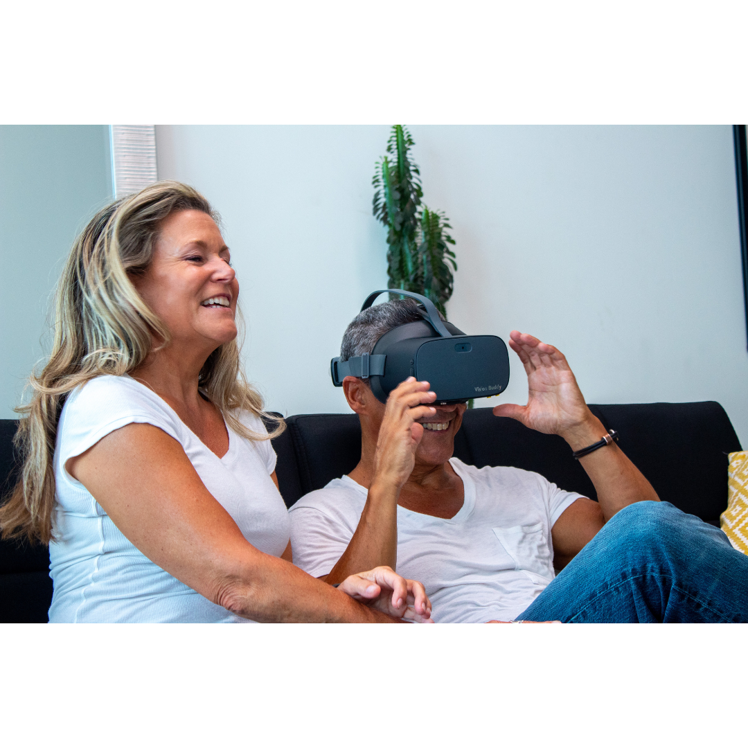 Vision Buddy VB4 Max with Hub - Wearable Vision Device with V4 Headset, Media Hub & Mobile App - primehubstore.shop Wearable Vision Aids