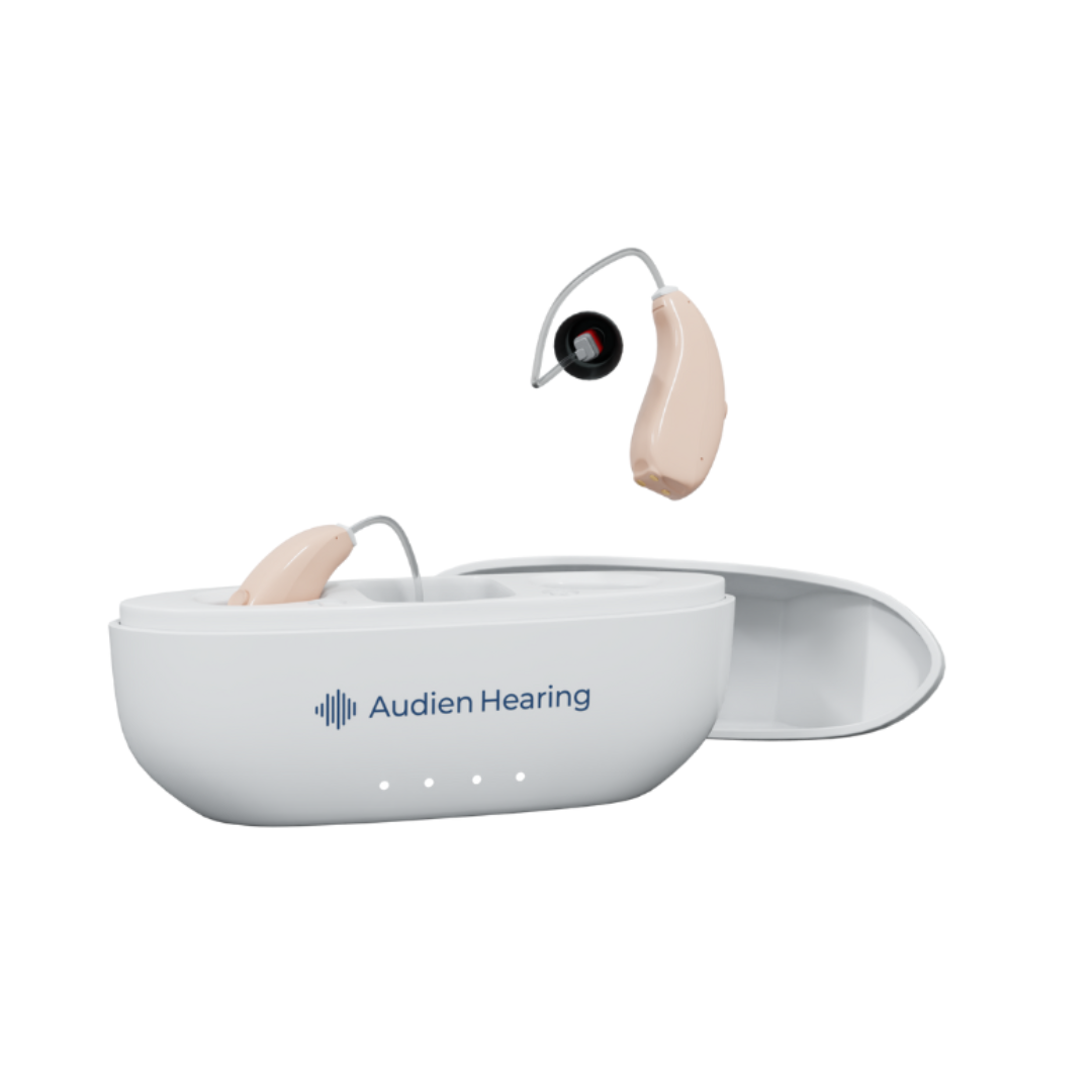 Audien Hearing Ion PRO OTC Hearing Aid with App and Phone Answering - primehubstore.shop Hearing Aids
