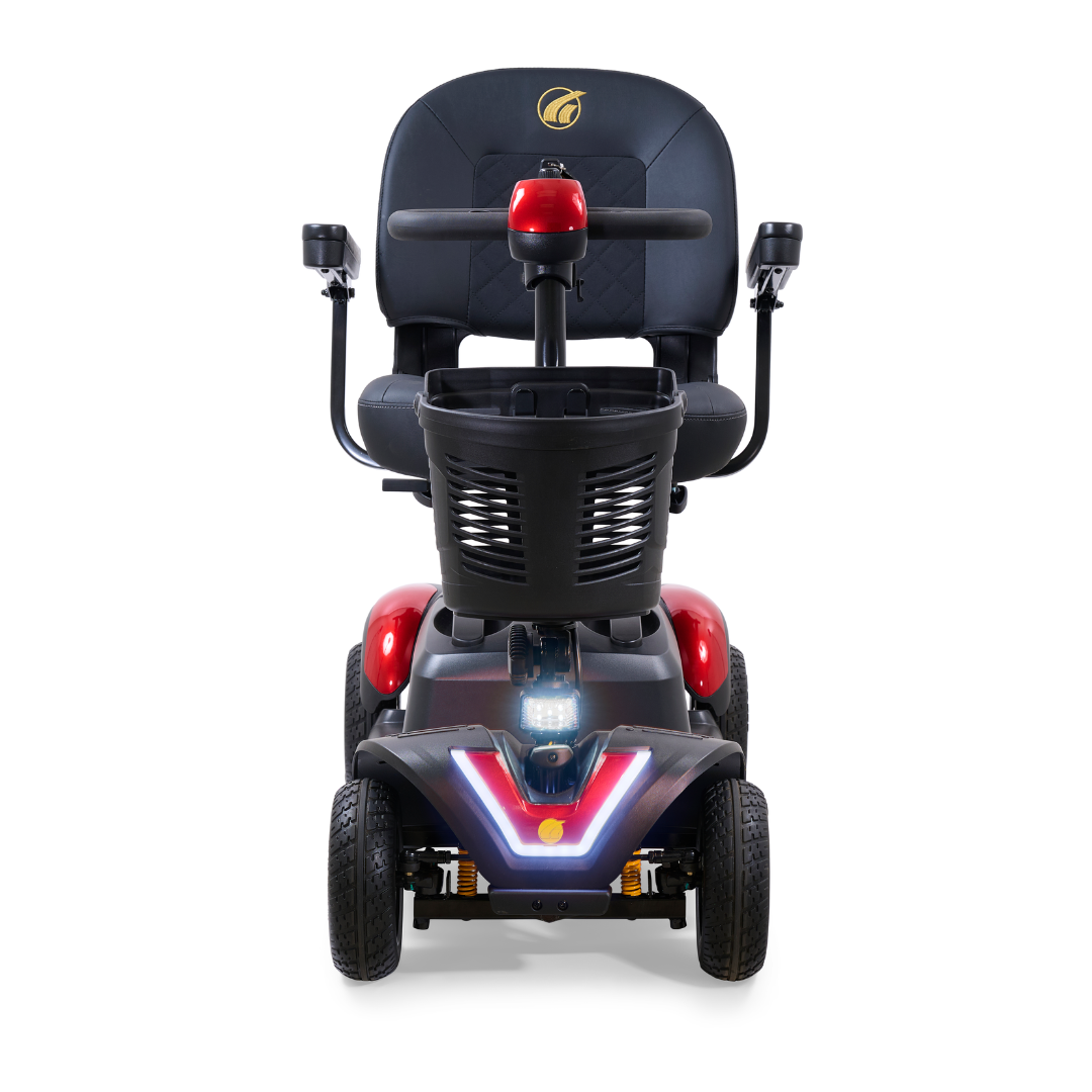 Golden Tech GB148D BuzzAround EX Extreme 4-Wheel Heavy Duty Long Range Travel Scooter - primehubstore.shop Scooters