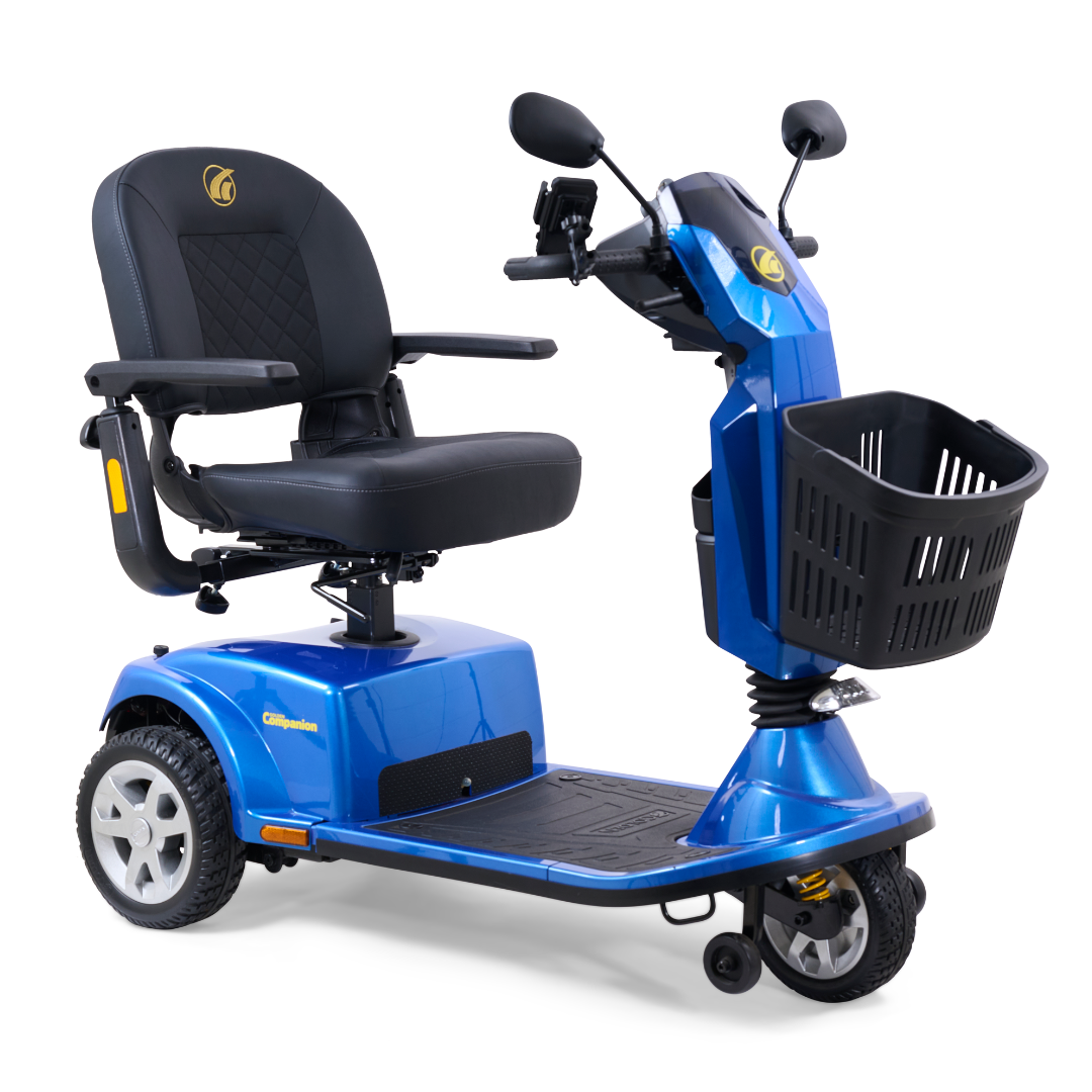 Golden Tech GC340C Companion Luxury 3 Wheel Full Size Scooter - primehubstore.shop Scooters