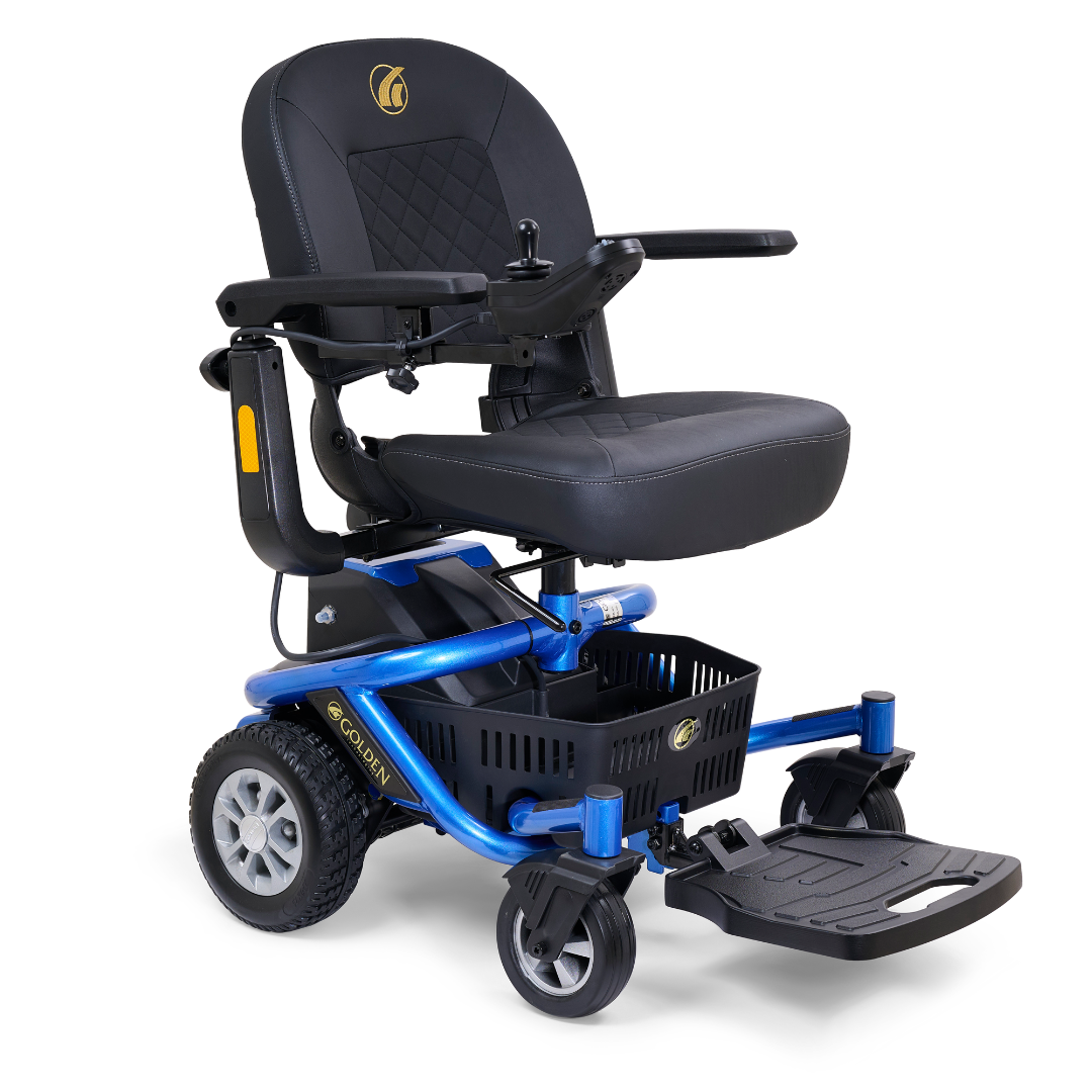 Golden Tech GP162R LiteRider Envy Compact Electric Power Chairs - Open Box - primehubstore.shop Power Chairs