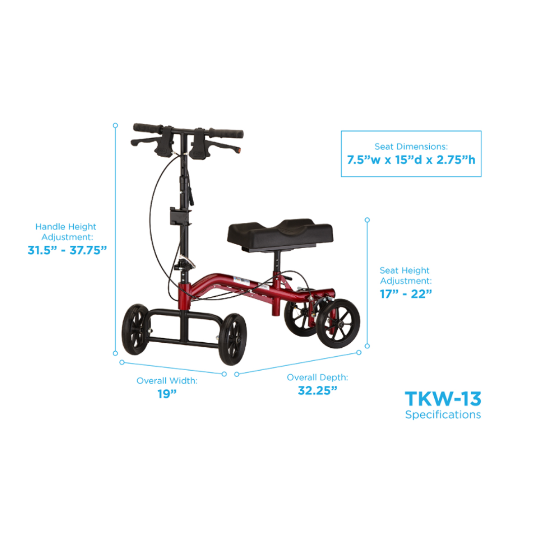 Nova Medical TKW Turning Knee Walkers - primehubstore.shop Knee Walkers