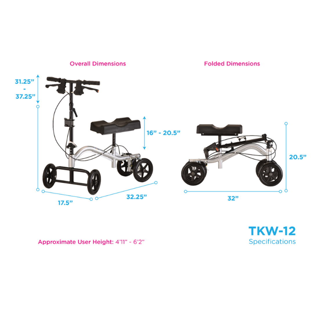 Nova Medical TKW Turning Knee Walkers - primehubstore.shop Knee Walkers
