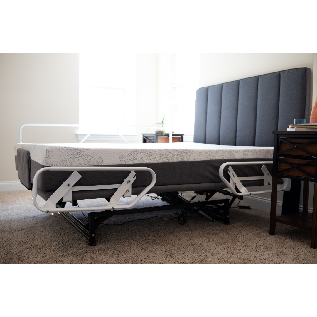 Flexabed Hi-Low SL Bariatric Electric Adjustable Bed Frame with Voice Activation - primehubstore.shop Hi/Low Beds