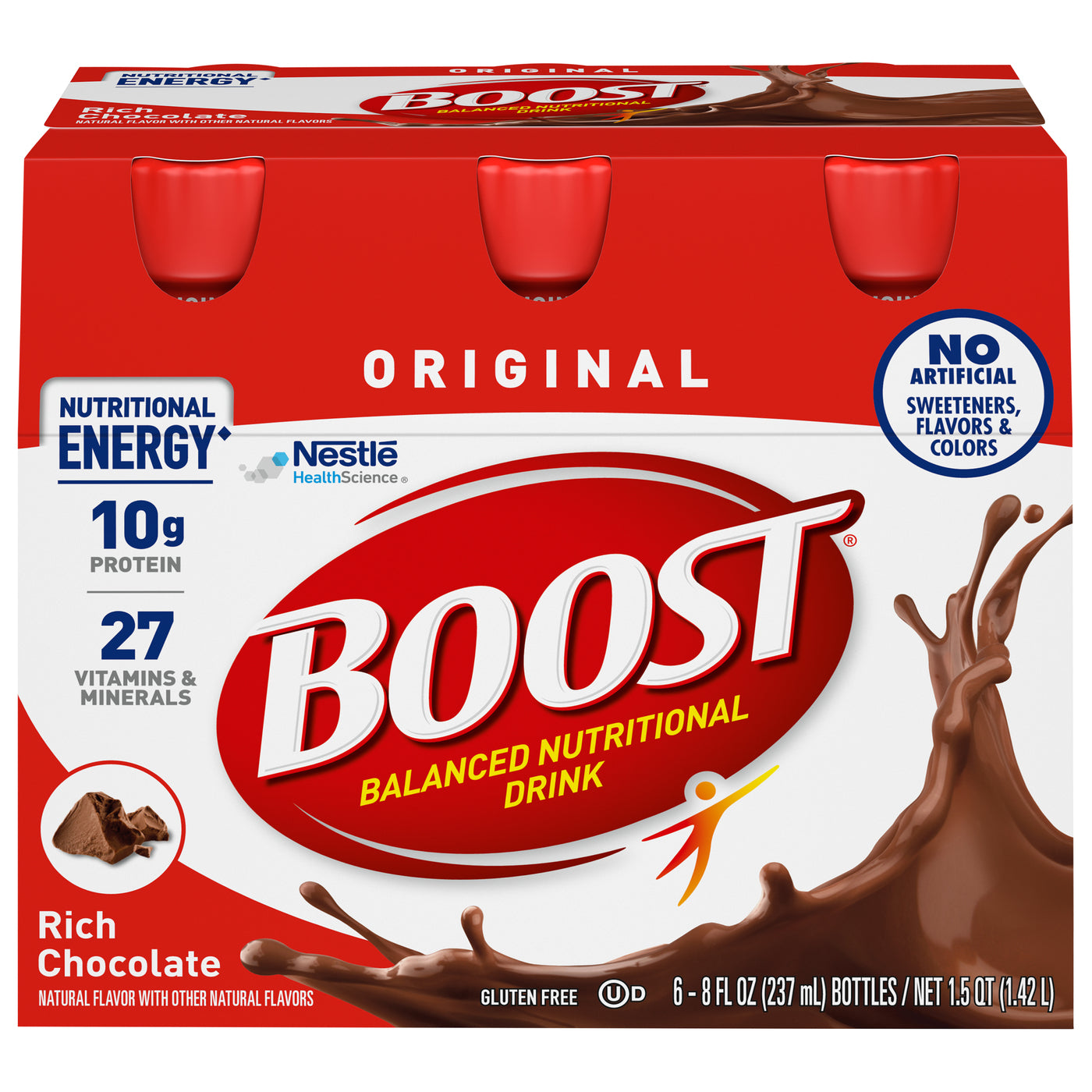 Nestle Boost® Original Oral Nutritional Supplement - 8 oz. Bottles - primehubstore.shop Vitamins & Supplements