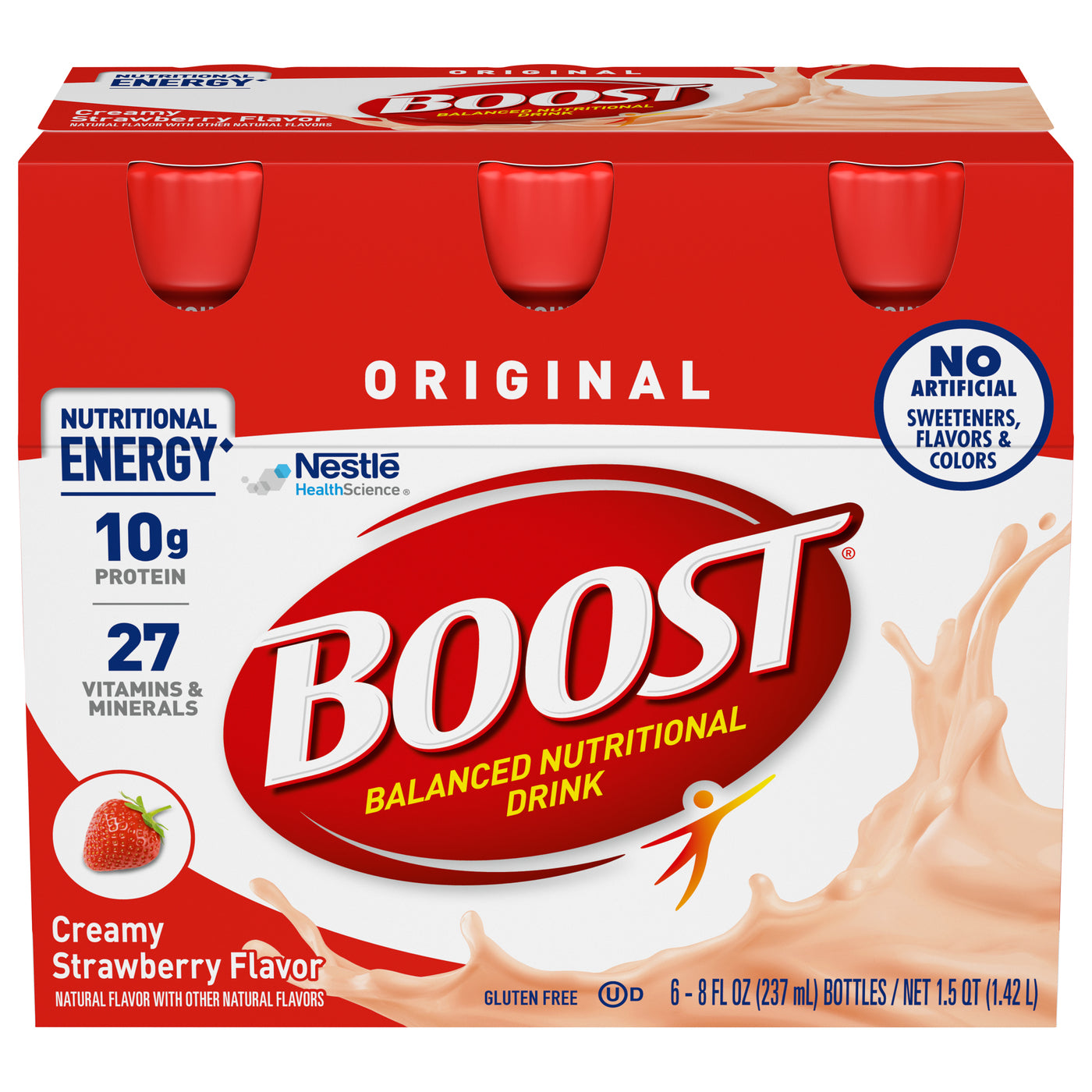 Nestle Boost® Original Oral Nutritional Supplement - 8 oz. Bottles - primehubstore.shop Vitamins & Supplements