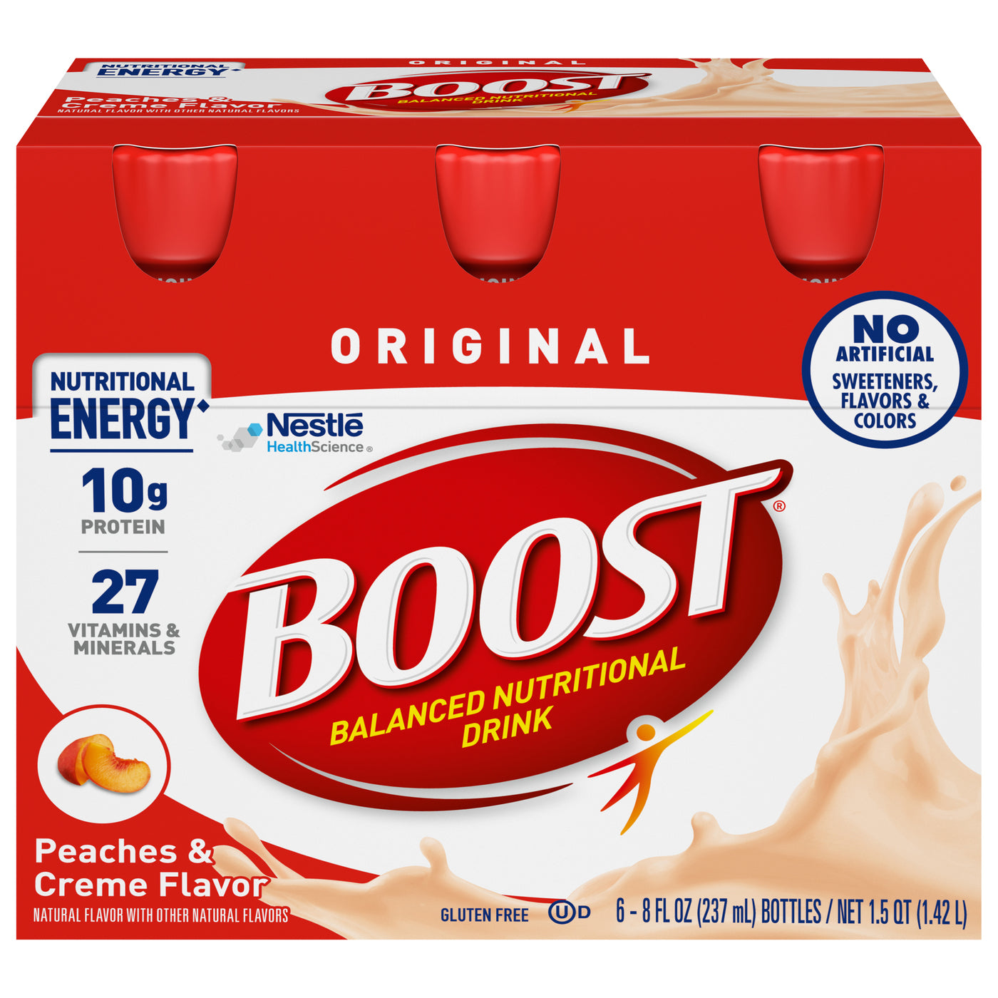 Nestle Boost® Original Oral Nutritional Supplement - 8 oz. Bottles - primehubstore.shop Vitamins & Supplements