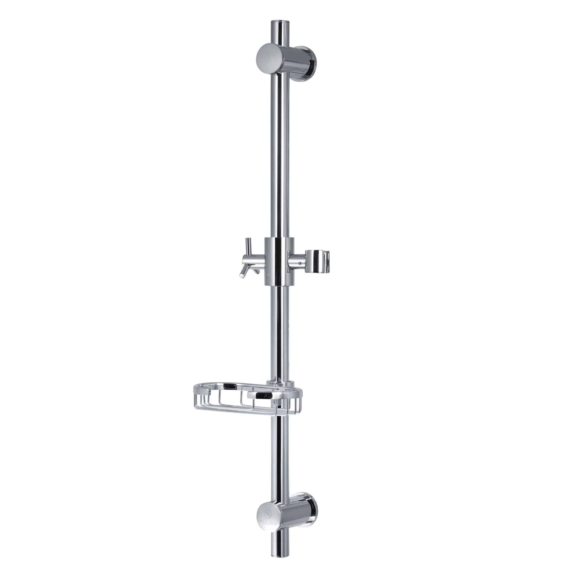 Pulse ShowerSpa Shower Adjustable Slide Bar for Accessory Storage - primehubstore.shop Bathroom Accessories