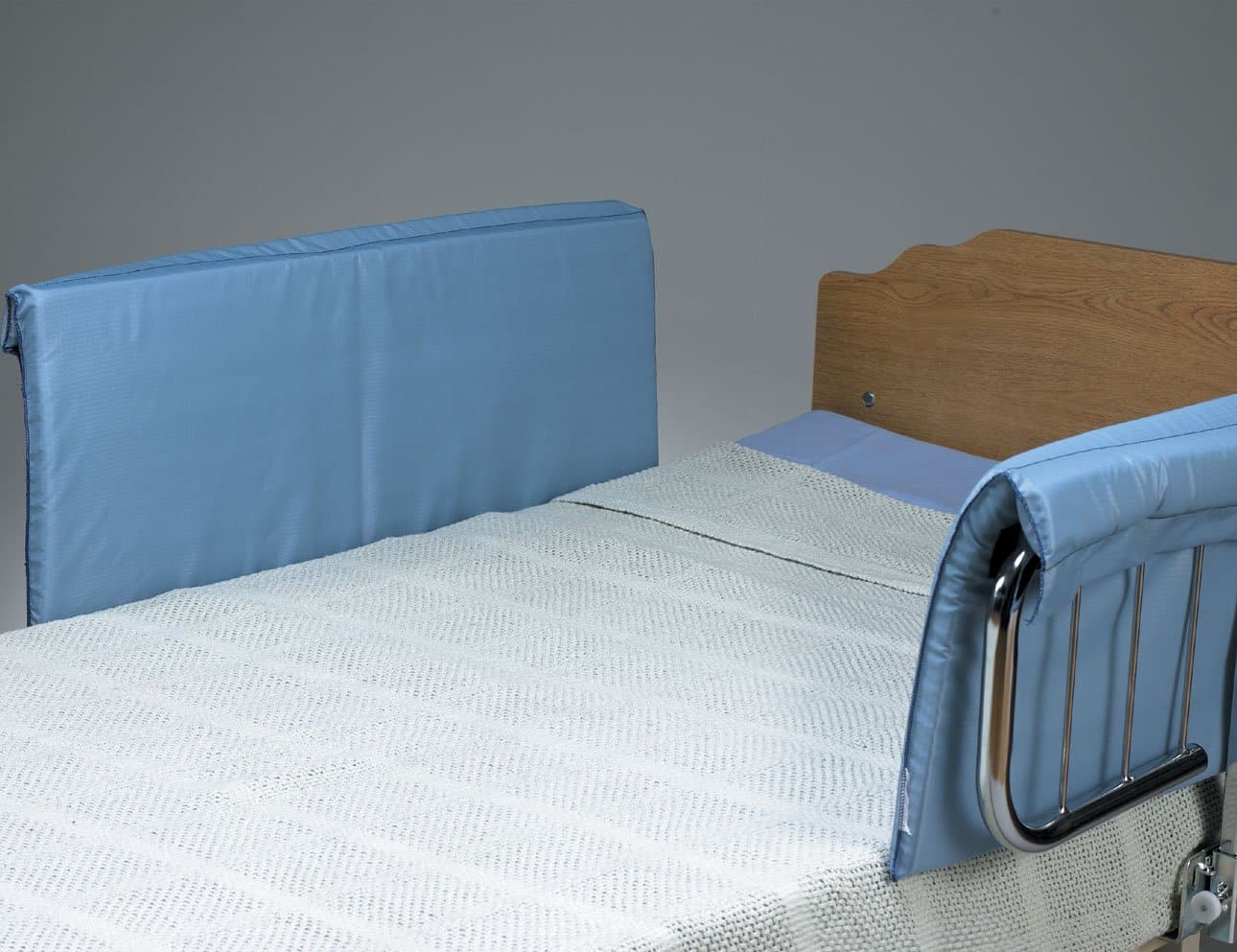 Skil-Care Half-Size Vinyl Bed Rail Pads - Pair - Easy To Clean - primehubstore.shop Bed Pads