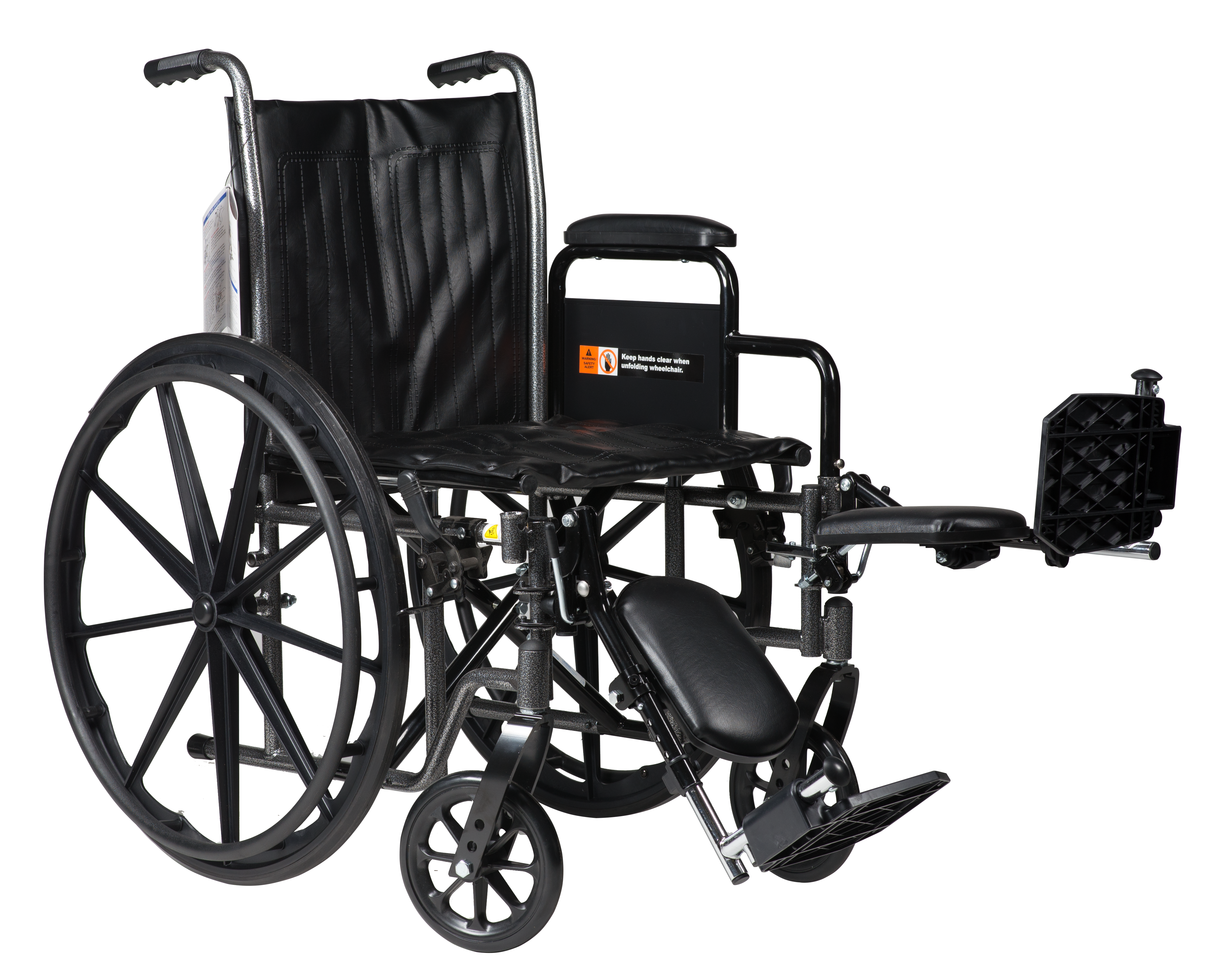 Dynarex DynaRide Basic Wheelchair - Durable For Long Term use - primehubstore.shop Wheelchairs