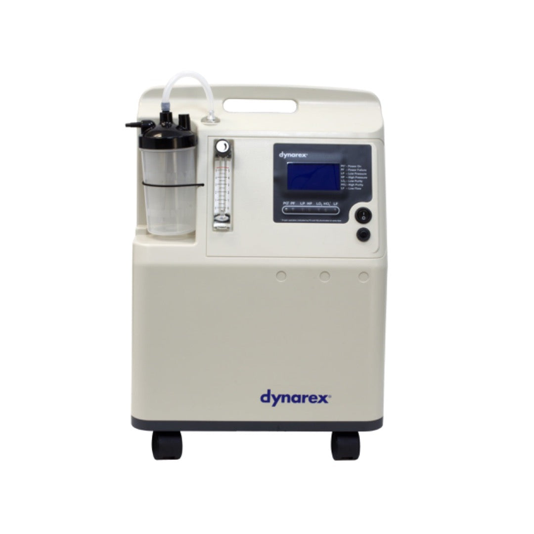 Dynarex Oxygen Concentrator with O2 Purity Indicator - 5 Liter - primehubstore.shop Stationary Oxygen Concentrators