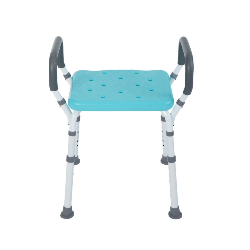 Lifestyle Mobility Aids Premoum Bathroom Shower Bench with Padded Arms - 4 Color Options - primehubstore.shop Bath Benches & Seats