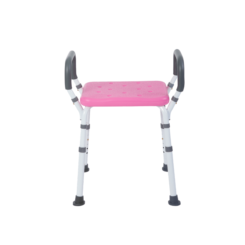 Lifestyle Mobility Aids Premoum Bathroom Shower Bench with Padded Arms - 4 Color Options - primehubstore.shop Bath Benches & Seats