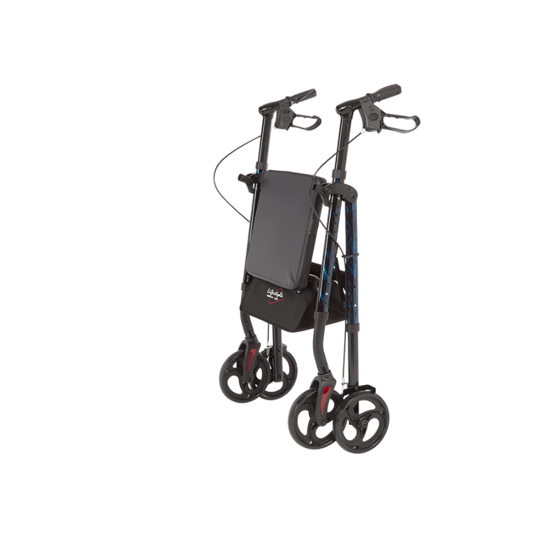 Lifestyle Mobility Aids Royal Deluxe Universal Aluminum 4 Wheel Rollators - primehubstore.shop Rollators