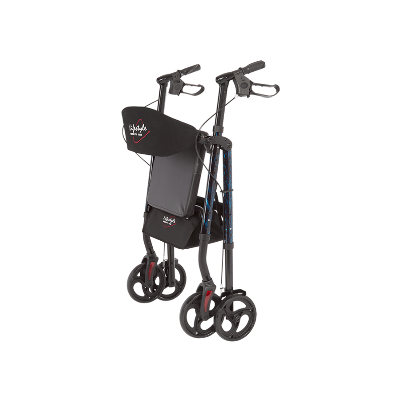 Lifestyle Mobility Aids Royal Deluxe Universal Aluminum 4 Wheel Rollators - primehubstore.shop Rollators