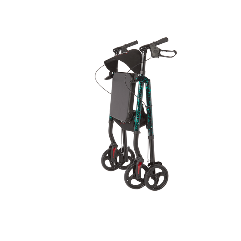 Lifestyle Mobility Aids Royal Deluxe Universal Aluminum 4 Wheel Rollators - primehubstore.shop Rollators