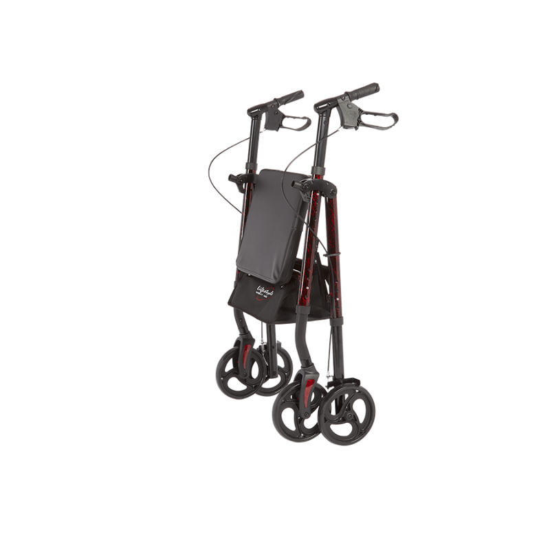 Lifestyle Mobility Aids Royal Deluxe Universal Aluminum 4 Wheel Rollators - primehubstore.shop Rollators