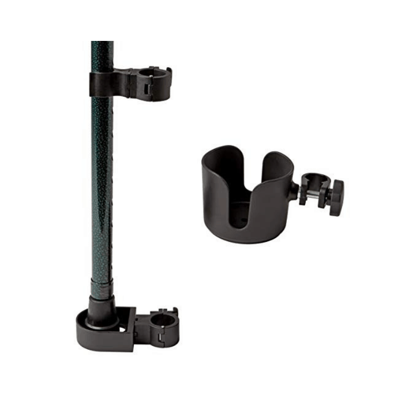 Medline Universal Mobility Cup & Cane Holder Combo Kit - primehubstore.shop Cup Holders