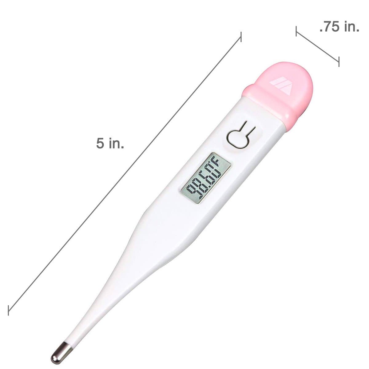 MABIS Basal Digital Thermometer with Storage case & LCD Screen - primehubstore.shop Digital Thermometers