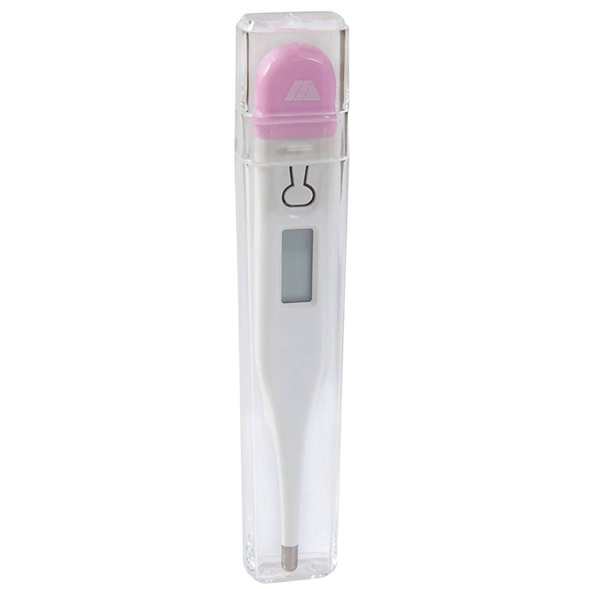 MABIS Basal Digital Thermometer with Storage case & LCD Screen - primehubstore.shop Digital Thermometers
