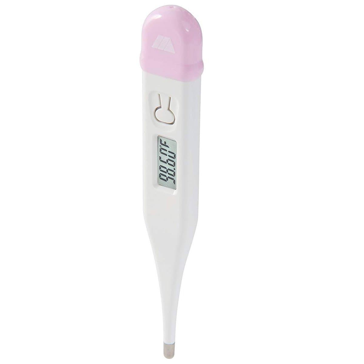 MABIS Basal Digital Thermometer with Storage case & LCD Screen - primehubstore.shop Digital Thermometers
