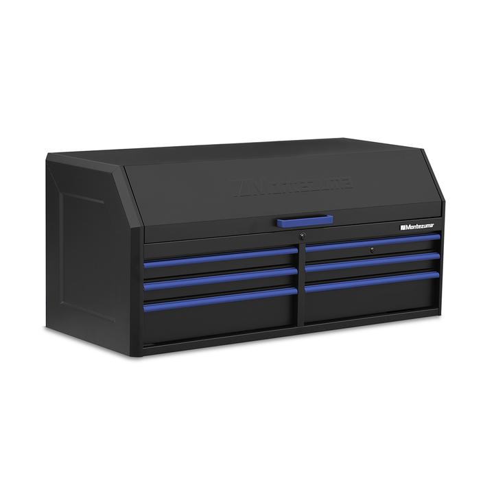 Montezuma 56 X 24 Inch Tool Box & Rolling Tool Cabinet With Multiple Power Outlets - primehubstore.shop Tool Cabinets