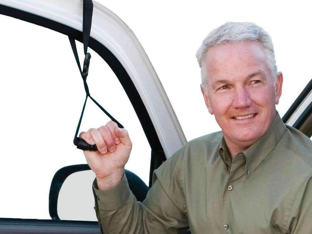 Stander CarCaddie - Automotive Standing Aid and Adjustable Safety Vehicle Support Handle Portable Nylon Car Assist Device - primehubstore.shop Daily Living Aids