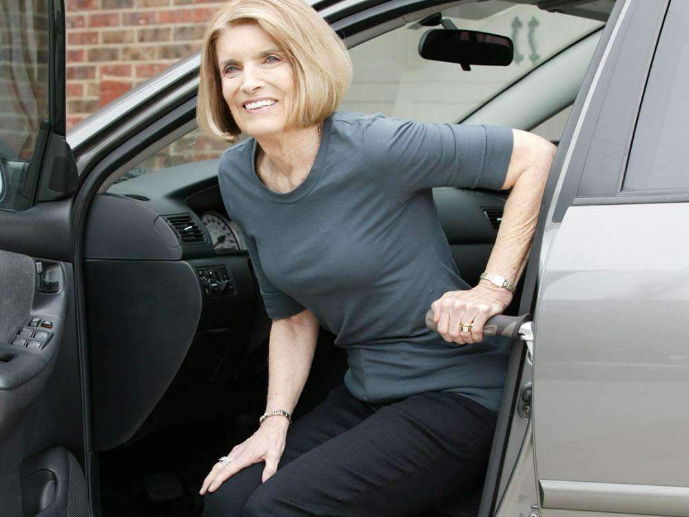 Stander Metro Car Handle Plus - Automotive Standing Support Mobility Aid & Vehicle Assist Handle Grab Bar with Flashlight - primehubstore.shop Daily Living Aids