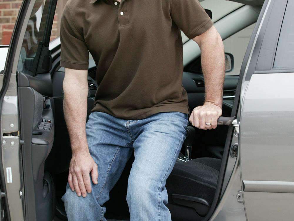 Stander Metro Car Handle Plus - Automotive Standing Support Mobility Aid & Vehicle Assist Handle Grab Bar with Flashlight - primehubstore.shop Daily Living Aids