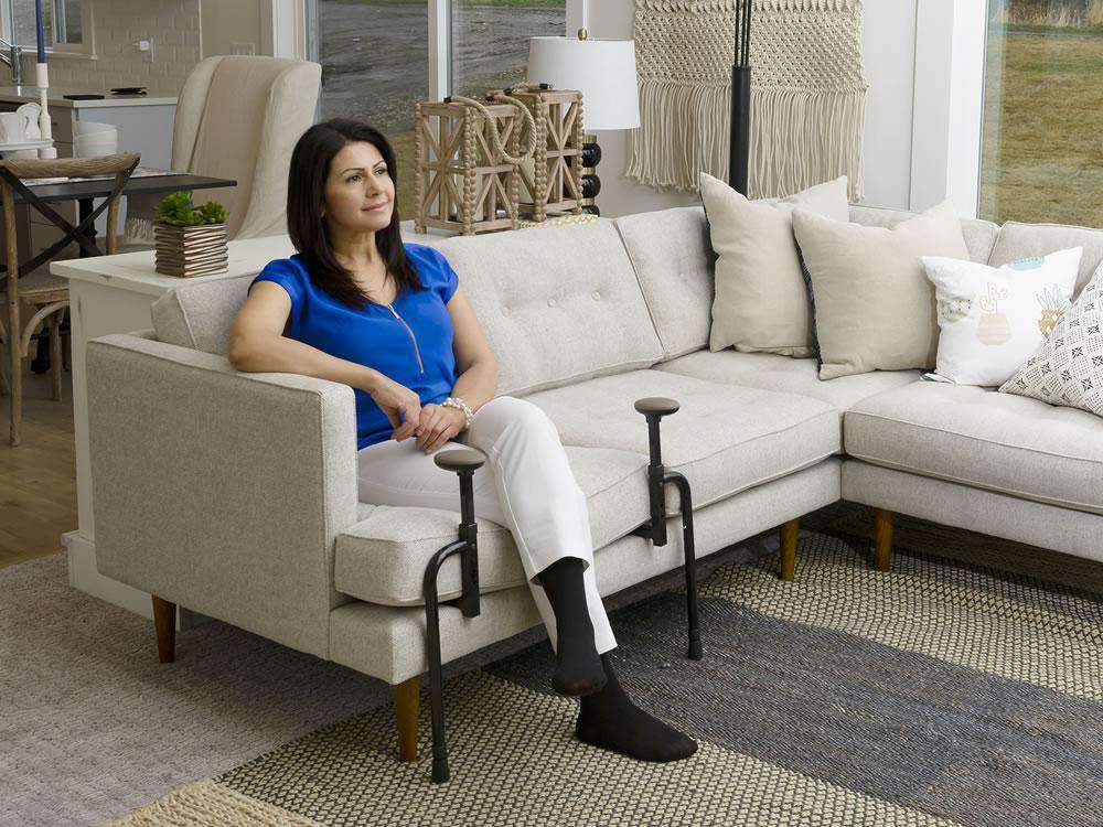 Stander EZ Stand-N-Go-Ergonomic Stand Assist Handles Mobility Aid for Couch Chair & Sofa & Living Room Grab Bar - primehubstore.shop Daily Living Aids