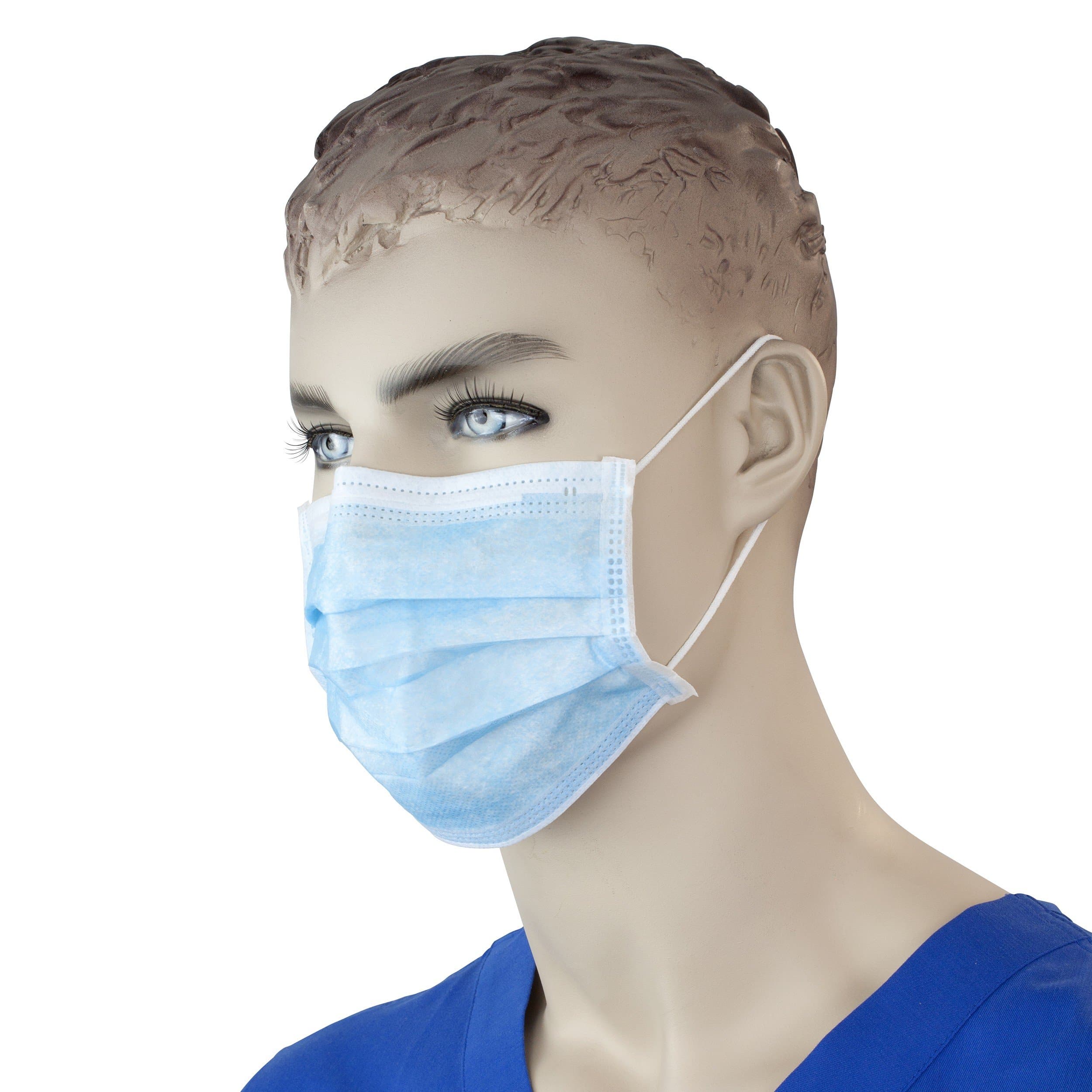 Dynarex Procedure and Isolation Face Masks - Flexible Latex Free - primehubstore.shop Surgical Style Masks