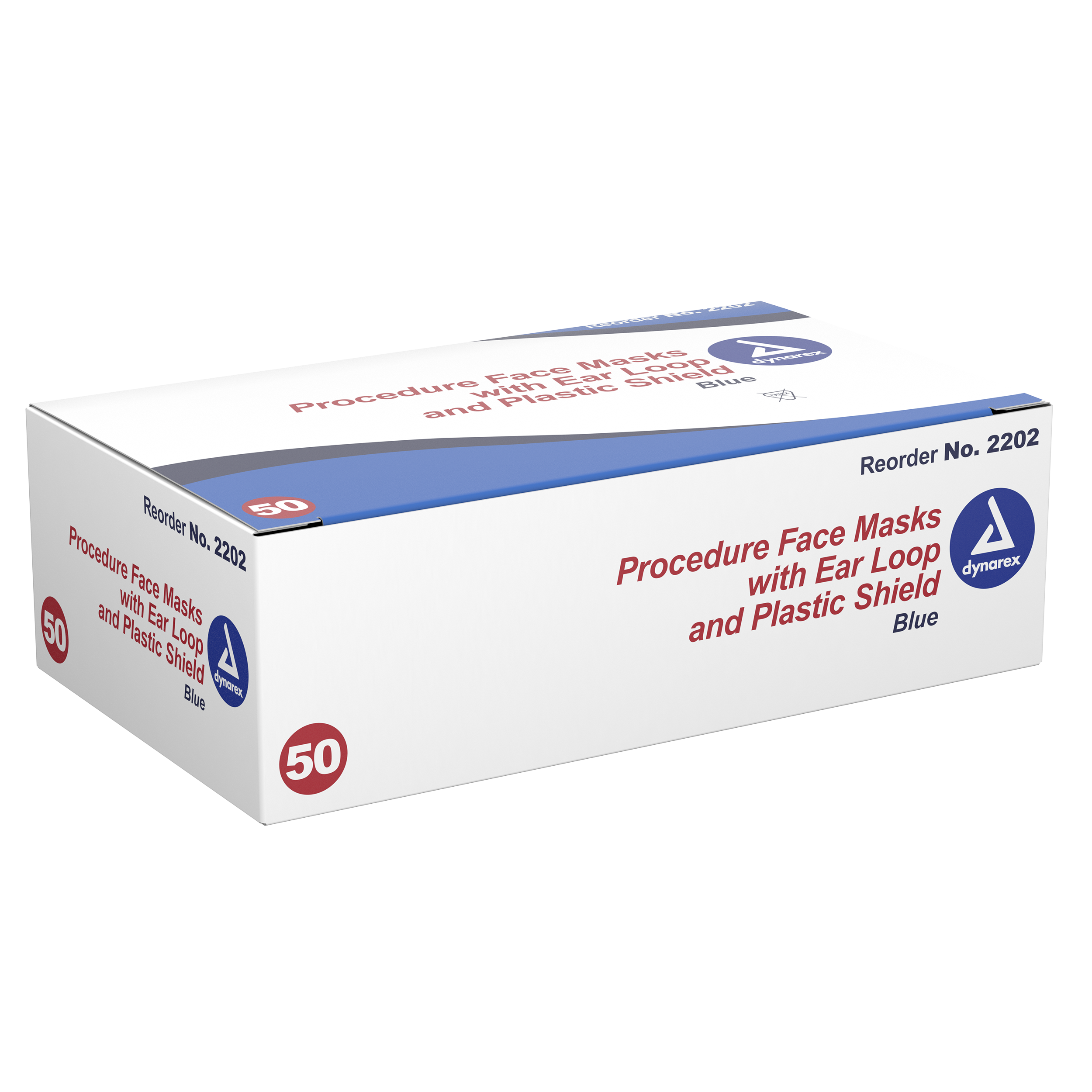 Dynarex Procedure and Isolation Face Masks - Flexible Latex Free - primehubstore.shop Surgical Style Masks