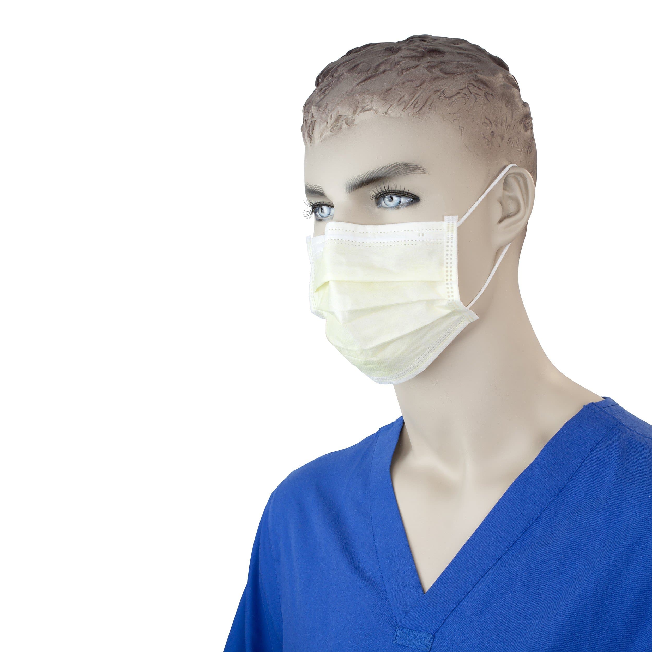Dynarex Procedure and Isolation Face Masks - Flexible Latex Free - primehubstore.shop Surgical Style Masks