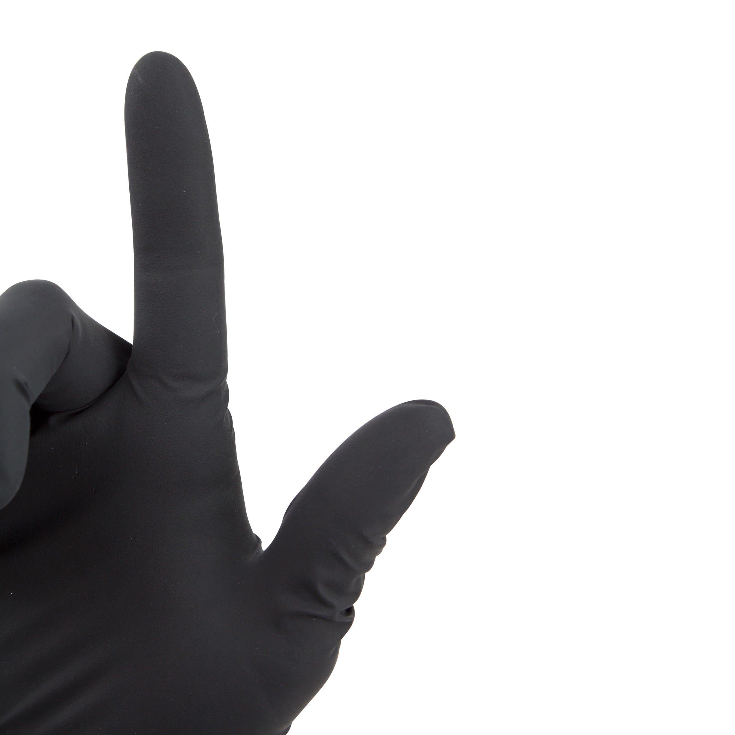 Dynarex Black Arrow Powder-Free Latex Exam Gloves - primehubstore.shop Latex Gloves
