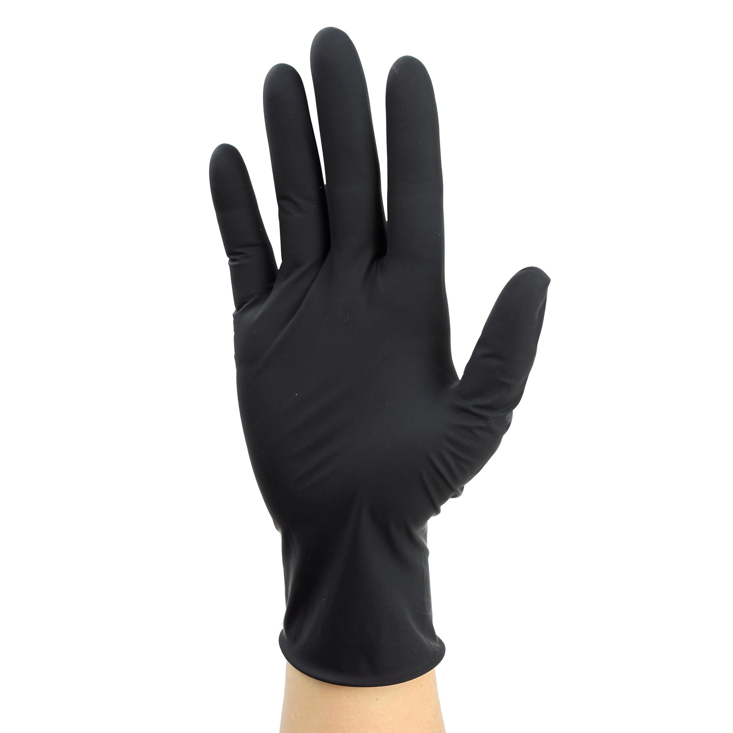 Dynarex Black Arrow Powder-Free Latex Exam Gloves - primehubstore.shop Latex Gloves