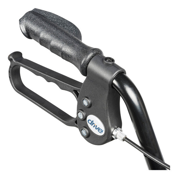 Drive Medical Four Wheel Walker Rollator with Fold Up Removable Back Support - primehubstore.shop Rollators